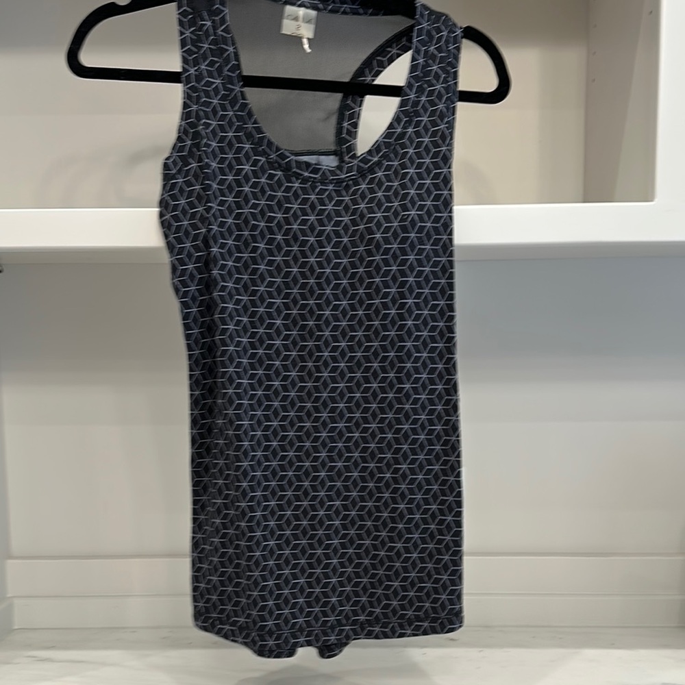 Geometric Patterned Tank Top size small by Calia.